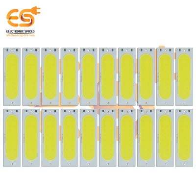 74mm x 22mm 3.7V to 4V White COB LED Color Capsule Shape Pack of 100